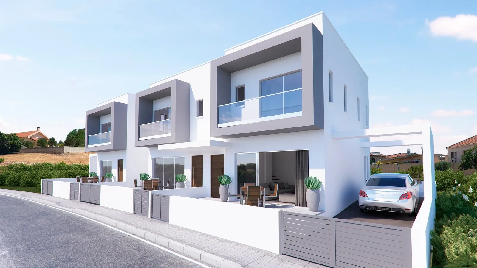 Ayiou Andronikou Houses – external views 1